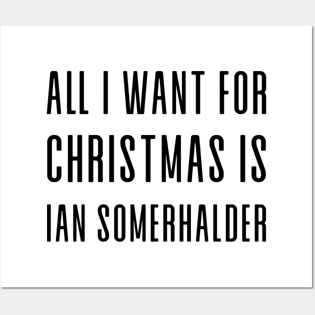 All I want for Christmas Wall Art by We Love Gifts